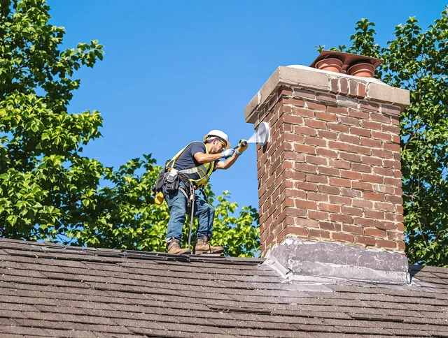 Fallbrook Chimney Sweep performing an inspection with advanced tools in Fallbrook, CA