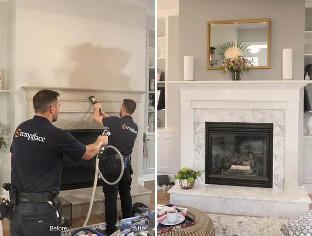 Professional soot removal by Fallbrook Chimney Sweep team in Fallbrook, CA